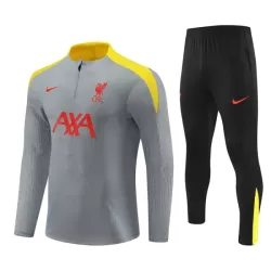 Liverpool Felpe da Allenamento Uomo 1/4-Zip 2024/25 Grigia Liverpool Felpe da Allenamento Uomo 1/4-Zip 2024/25 Grigia