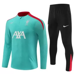 Liverpool Felpe da Allenamento Uomo 1/4-Zip 2024/25 Verde Liverpool Felpe da Allenamento Uomo 1/4-Zip 2024/25 Verde