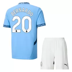Completo calcio Manchester City Bernardo 20 Bambino Primo 2024/25 Completo calcio Manchester City Bernardo 20 Bambino Primo 2024/25