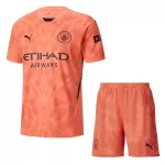 Completo calcio Portiere Manchester City Bambino Secondo 2024/25