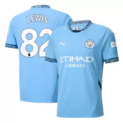 Maglia Manchester City Rico Lewis 82 Uomo Primo 2024/25 Maglia Manchester City Rico Lewis 82 Uomo Primo 2024/25