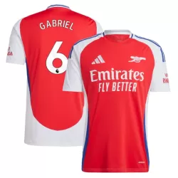Maglia Arsenal Gabriel 6 Uomo Primo 2024/25 Maglia Arsenal Gabriel 6 Uomo Primo 2024/25