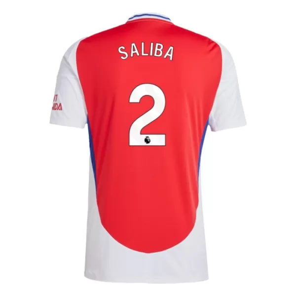 Maglia Arsenal Saliba 2 Uomo Primo 2024/25