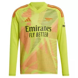 Maglia Portiere Arsenal Uomo Primo 2024/25 Maniche Lunghe