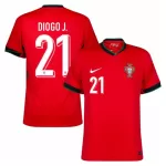 Maglia Portogallo Diogo J. 21 Uomo Primo Euro 2024