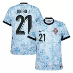 Maglia Portogallo Diogo J. 21 Uomo Secondo Euro 2024