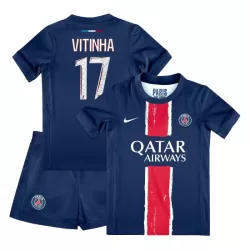 Completo calcio Paris Saint-Germain Vitinha 17 Bambino Primo 2024/25 Completo calcio Paris Saint-Germain Vitinha 17 Bambino Primo 2024/25