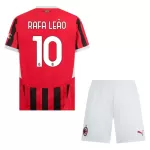 Completo calcio AC Milan Rafael Leao 10 Bambino Primo 2024/25