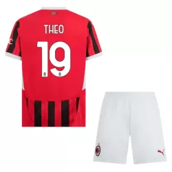 Completo calcio AC Milan Theo 19 Bambino Primo 2024/25 Completo calcio AC Milan Theo 19 Bambino Primo 2024/25