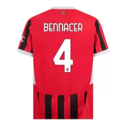 Maglia AC Milan Bennacer 4 Uomo Primo 2024/25 Maglia AC Milan Bennacer 4 Uomo Primo 2024/25