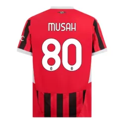 Maglia AC Milan Musah 80 Uomo Primo 2024/25 Maglia AC Milan Musah 80 Uomo Primo 2024/25