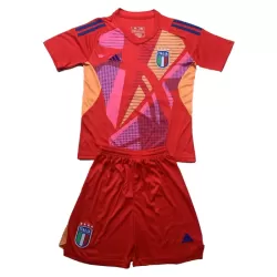 Completo calcio Portiere Italia Bambino Euro 2024 Rossa Completo calcio Portiere Italia Bambino Euro 2024 Rossa