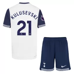 Completo calcio Tottenham Hotspur Kulusevski 21 Bambino Primo 2024/25 Completo calcio Tottenham Hotspur Kulusevski 21 Bambino Primo 2024/25