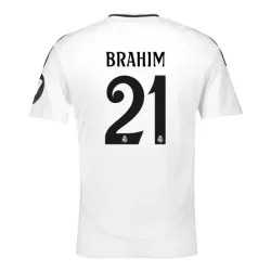 Maglia Real Madrid Brahim 21 Uomo Primo 2024/25 Maglia Real Madrid Brahim 21 Uomo Primo 2024/25
