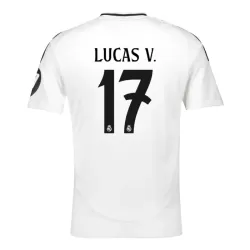 Maglia Real Madrid Lucas V. 17 Uomo Primo 2024/25 Maglia Real Madrid Lucas V. 17 Uomo Primo 2024/25