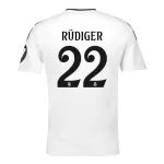 Maglia Real Madrid Rudiger 22 Uomo Primo 2024/25