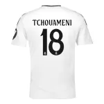 Maglia Real Madrid Tchouaméni 18 Uomo Primo 2024/25