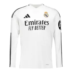 Maglia Real Madrid Uomo Primo 2024/25 Maniche Lunghe Maglia Real Madrid Uomo Primo 2024/25 Maniche Lunghe