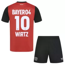 Completo calcio Bayer Leverkusen Florian Wirtz 10 Bambino Primo 2024/25 Completo calcio Bayer Leverkusen Florian Wirtz 10 Bambino Primo 2024/25