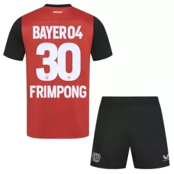 Completo calcio Bayer Leverkusen Jeremie Frimpong 30 Bambino Primo 2024/25 Completo calcio Bayer Leverkusen Jeremie Frimpong 30 Bambino Primo 2024/25