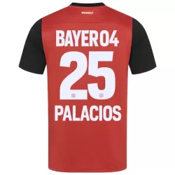 Maglia Bayer Leverkusen Exequiel Palacios 25 Uomo Primo 2024/25 Maglia Bayer Leverkusen Exequiel Palacios 25 Uomo Primo 2024/25