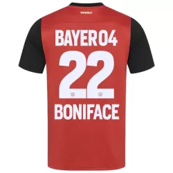 Maglia Bayer Leverkusen Victor Boniface 22 Uomo Primo 2024/25 Maglia Bayer Leverkusen Victor Boniface 22 Uomo Primo 2024/25