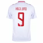 Maglia Danimarca Højlund 9 Uomo Primo Euro 2024