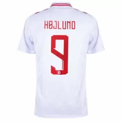 Maglia Danimarca Højlund 9 Uomo Primo Euro 2024 Maglia Danimarca Højlund 9 Uomo Primo Euro 2024