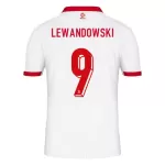 Maglia Polonia Lewandowski 9 Uomo Primo Euro 2024