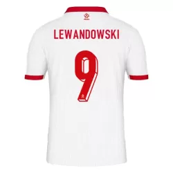 Maglia Polonia Lewandowski 9 Uomo Primo Euro 2024 Maglia Polonia Lewandowski 9 Uomo Primo Euro 2024