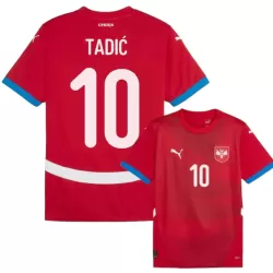 Maglia Serbia Tadic 10 Uomo Primo Euro 2024 Maglia Serbia Tadic 10 Uomo Primo Euro 2024