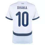 Maglia Svizzera Xhaka 10 Uomo Secondo Euro 2024