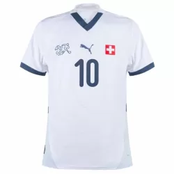 Maglia Svizzera Xhaka 10 Uomo Secondo Euro 2024