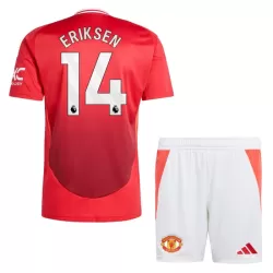 Completo calcio Manchester United Eriksen 14 Bambino Primo 2024/25 Completo calcio Manchester United Eriksen 14 Bambino Primo 2024/25