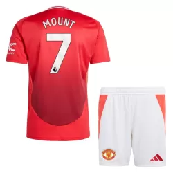 Completo calcio Manchester United Mount 7 Bambino Primo 2024/25 Completo calcio Manchester United Mount 7 Bambino Primo 2024/25