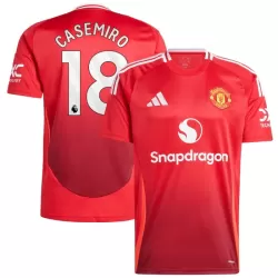 Maglia Manchester United Casemiro 18 Uomo Primo 2024/25 Maglia Manchester United Casemiro 18 Uomo Primo 2024/25