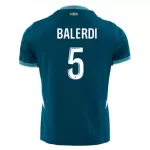 Maglia Marsiglia Balerdi 5 Uomo Secondo 2024/25