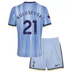 Completo calcio Tottenham Hotspur Kulusevski 21 Bambino Secondo 2024/25 Completo calcio Tottenham Hotspur Kulusevski 21 Bambino Secondo 2024/25
