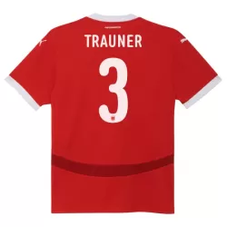 Maglia Austria Gernot Trauner 3 Uomo Primo Euro 2024 Maglia Austria Gernot Trauner 3 Uomo Primo Euro 2024