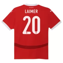 Maglia Austria Konrad Laimer 20 Uomo Primo Euro 2024 Maglia Austria Konrad Laimer 20 Uomo Primo Euro 2024