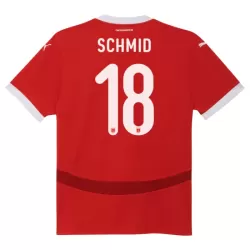 Maglia Austria Romano Schmid 18 Uomo Primo Euro 2024 Maglia Austria Romano Schmid 18 Uomo Primo Euro 2024
