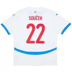 Maglia Repubblica Ceca Soucek 22 Uomo Secondo Euro 2024 Maglia Repubblica Ceca Soucek 22 Uomo Secondo Euro 2024