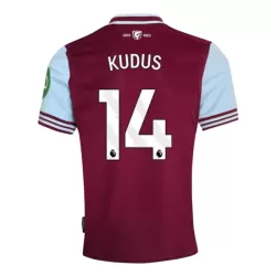 Maglia West Ham United Kudus 14 Uomo Primo 2024/25 Maglia West Ham United Kudus 14 Uomo Primo 2024/25