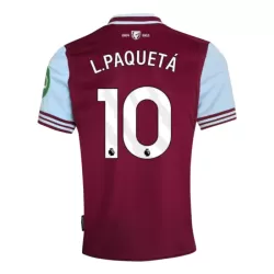 Maglia West Ham United L. Paqueta 10 Uomo Primo 2024/25 Maglia West Ham United L. Paqueta 10 Uomo Primo 2024/25
