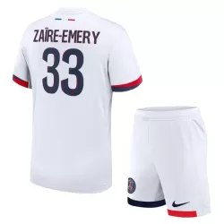 Completo calcio Paris Saint-Germain Zaire Emery 33 Bambino Secondo 2024/25 Completo calcio Paris Saint-Germain Zaire Emery 33 Bambino Secondo 2024/25