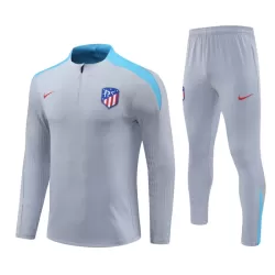 Atlético Madrid Felpe da Allenamento Uomo 1/4-Zip 2024/25 Grigio Atlético Madrid Felpe da Allenamento Uomo 1/4-Zip 2024/25 Grigio