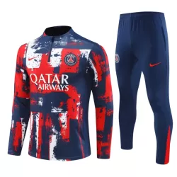 Paris Saint-Germain Felpe da Allenamento Uomo 1/4-Zip 2024/25 Rossa Paris Saint-Germain Felpe da Allenamento Uomo 1/4-Zip 2024/25 Rossa