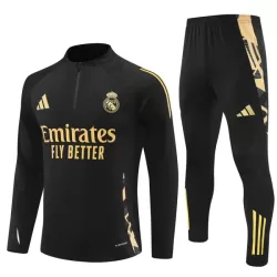 Real Madrid Felpe da Allenamento Uomo 1/4-Zip 2024/25 Nera Real Madrid Felpe da Allenamento Uomo 1/4-Zip 2024/25 Nera