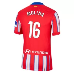 Maglia Atlético Madrid Molina 16 Uomo Primo 2024/25 Maglia Atlético Madrid Molina 16 Uomo Primo 2024/25