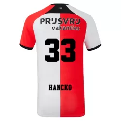 Maglia Feyenoord Rotterdam Hancko 33 Uomo Primo 2024/25 Maglia Feyenoord Rotterdam Hancko 33 Uomo Primo 2024/25